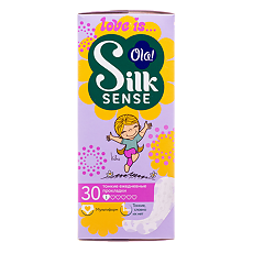 Купить Ola! Silk Sense Прокладки ежедневные ультратонкие стринг-мультиформ микс 30 шт. цена