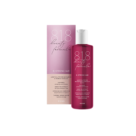 Изображение товара 8.1.8 beauty formula Шампунь против выпадения и ломкости волос 200 мл 1 шт