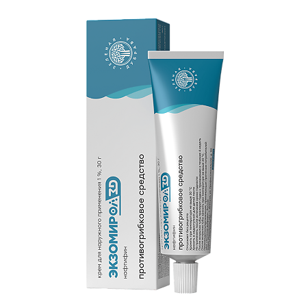 Экзомирол ЗД крем для наружного применения 1 % 30 г 1 шт