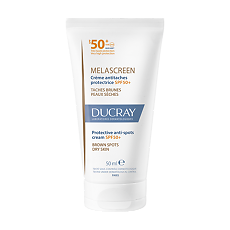 Купить Ducray Melascreen Защитный крем для лица против пигментации SPF50+ 50 мл 1 шт цена