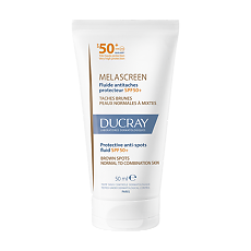 Купить Ducray Melascreen Защитный флюид для лица против пигментации SPF50+ 50 мл 1 шт цена