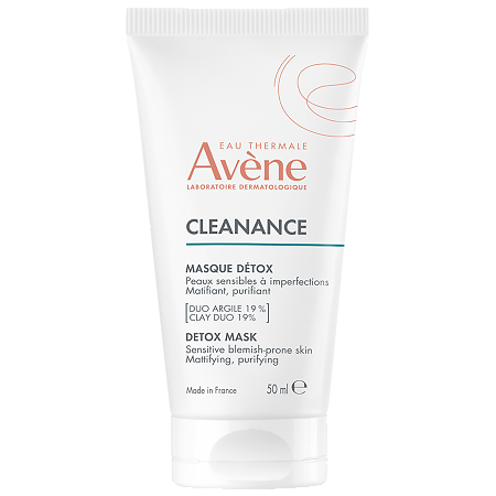 Изображение товара Avene Cleanance Маска-детокс для глубокого очищения кожи лица 50 мл 1 шт