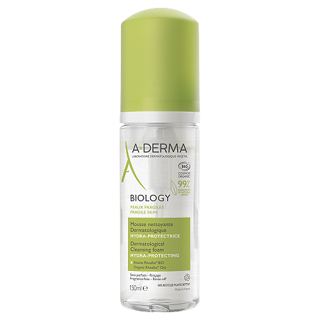 Изображение товара A-Derma Biology Очищающая пенка для хрупкой кожи 150 мл