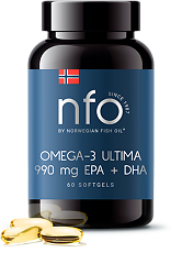 Купить NFO Omega-3 Ultima Омега-3 Ультима капсулы массой 1600 мг 60 шт цена