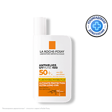 Купить La Roche-Posay Anthelios UVMUNE 400 Флюид солнцезащитный невидимый  для лица SPF50+/PPD42 50 мл 1 шт цена