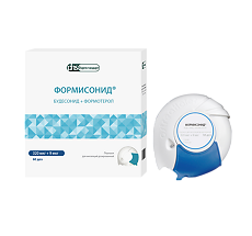Купить Формисонид порошок для ингаляций дозированный 320 мкг+9 мкг/доза 60 шт цена