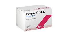 Купить Розулип Плюс капсулы 10 мг+10 мг 90 шт цена