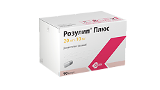 Купить Розулип Плюс капсулы 20 мг+10 мг 90 шт цена