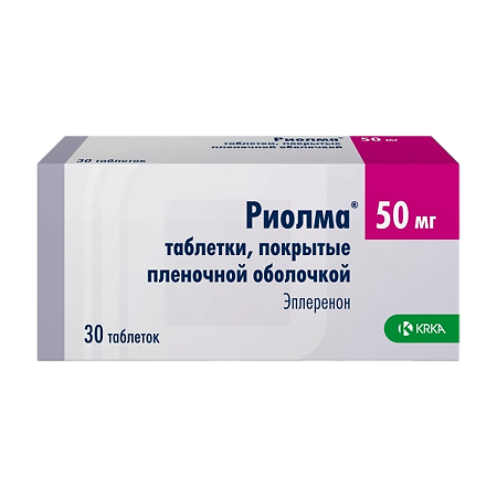 Риолма таблетки покрыт.плен.об. 50 мг 30 шт