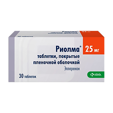 Купить Риолма таблетки покрыт.плен.об. 25 мг 30 шт цена