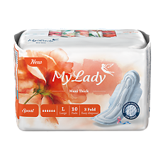 Купить My Lady Прокладки гигиенические утолщенные Макси Спорт размер L 10 шт цена