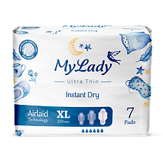 Купить My Lady Прокладки ультратонкие Instant Dry Airlaid Technology XL 7 шт цена