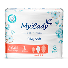 Купить My Lady Прокладки ультратонкие Silky Soft Airlaid Technology L 8 шт цена