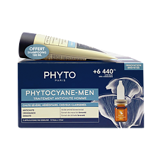 Купить Phyto Phytocyane-Men Сыворотка против выпадения волос для мужчин фл 3,5 мл 12 шт+Шампунь укрепляющий 100 мл 1 уп цена