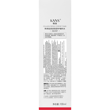 KANS Тонер для лица для стимуляции коллагена смягчающий укрепляющий 100 мл 1 шт