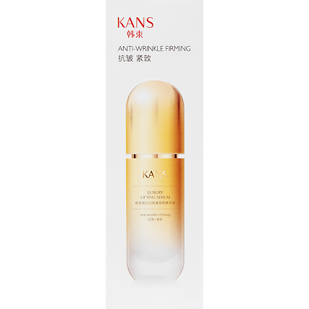 KANS Подтягивающая сыворотка для лица роскошная 30 мл 1 шт