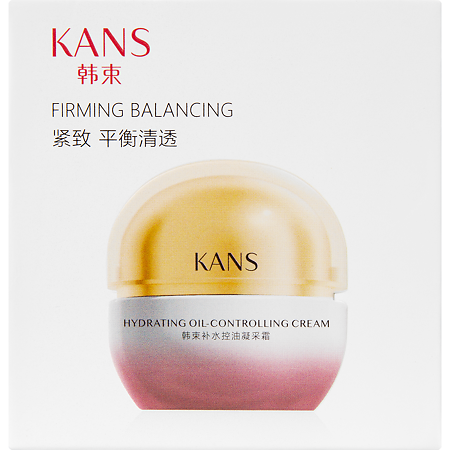 KANS Крем матирующий увлажняющий для склонной к жирности кожи лица 100 мл 1 шт