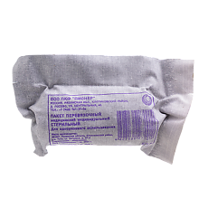 Изображение товара Пакет перевязочный индивидуальный ИПП-1 стерильный 1 шт