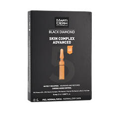 Купить MartiDerm Блэк Даймонд Skin Complex Advanced Антивозрастное средство ампулы 2 мл 5 шт цена