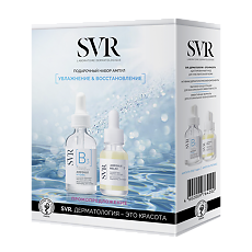 Купить SVR Набор подарочный Ampoule B3 Hydra Сыворотка для лица 30 мл+Ampoule Relax сыворотка для контура глаз 15 мл 1 уп цена