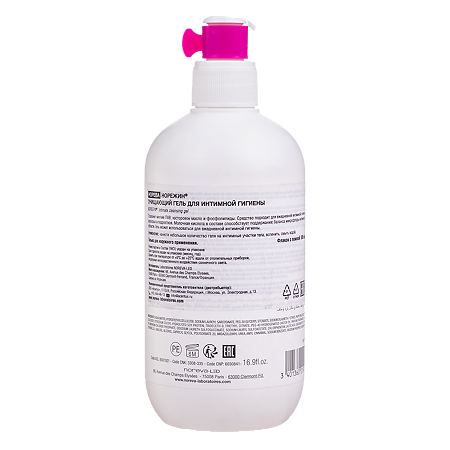 Noreva Noregyn Очищающий гель для интимной гигиены фл-помпа 500 мл 1 шт