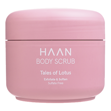 Изображение товара Скраб-эксфолиант HAAN для тела с молочной кислотой Сказочный лотос Body Scrub Tales of Lotus 200 мл 1 шт