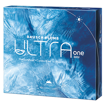 Контактные линзы Bausch+Lomb Ultra One Day однодневные 90pk /-3.25/8.6/14.2/1 уп