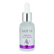 Купить Aravia Laboratories Омолаживающая сыворотка с пептидами Anti-Age Deep Serum 30 мл 1 шт цена