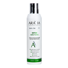 Купить Aravia Laboratories Тоник успокаивающий с детокс-комплексом Detox Skin Tonic 200 мл 1 шт цена