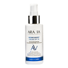 Изображение товара Aravia Laboratories Увлажняющий крем с мочевиной 10% и аква-комплексом Hydro Boost Cream SPF20 100 мл 1 шт