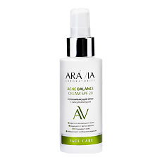 Изображение товара Aravia Laboratories Успокаивающий крем с ниацинамидом Acne Balance Cream SPF 20 100 мл 1 шт