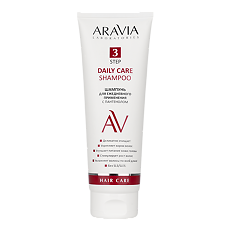 Купить Aravia Laboratories Шампунь для ежедневного применения с пантенолом Daily Care Shampoo 250 мл 1 шт цена