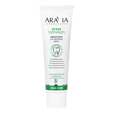 Купить Aravia Laboratories Зубная паста для здоровья десен Active Toothpaste 100 мл 1 шт цена