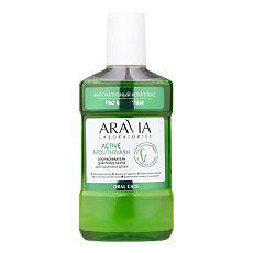 Купить Aravia Laboratories Ополаскиватель для полости рта для здоровья десен Active Mouthwash 250 мл 1 шт цена
