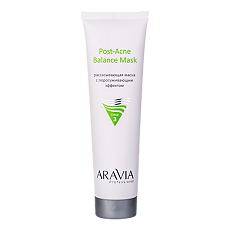 Купить Aravia Laboratories Рассасывающая маска для лица с поросуживающим эффектом для жирной и проблемной кожи Post-Acne Balance Mask 100 мл 1 шт цена