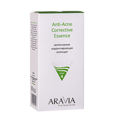 Aravia Laboratories Интенсивная корректирующая эссенция для жирной и проблемной кожи Anti-Acne Corrective Essence 50 мл 1 шт