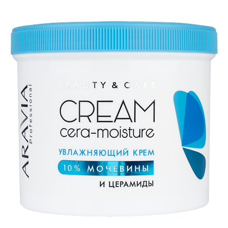 Изображение товара Aravia Laboratories Увлажняющий крем с церамидами и мочевиной (10%) Cera-Moisture Cream 550 мл 1 шт