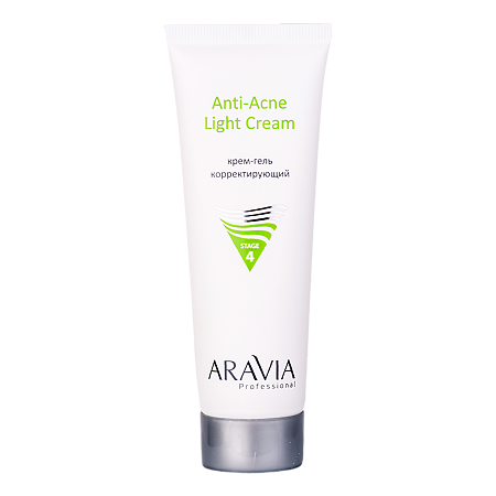 Изображение товара Aravia Laboratories Крем-гель корректирующий для жирной и проблемной кожи Anti-Acne Light Cream 50 мл 1 шт