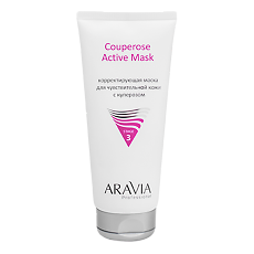 Купить Aravia Laboratories Корректирующая маска для чувствительной кожи с куперозом Couperose Active Mask 200 мл 1 шт цена