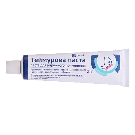Теймурова паста для наружного применения туба 30 г 1 шт