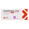 Лизиноприл-АЛСИ таблетки 10 мг 90 шт