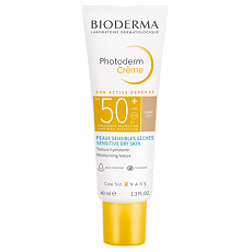 Купить Bioderma Photoderm Солнцезащитный тональный крем светлый оттенок SPF50+ 40 мл 1 шт цена