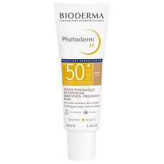 Купить Bioderma Photoderm M Солнцезащитный крем-гель темный оттенок SPF50+ 40 мл 1 шт цена