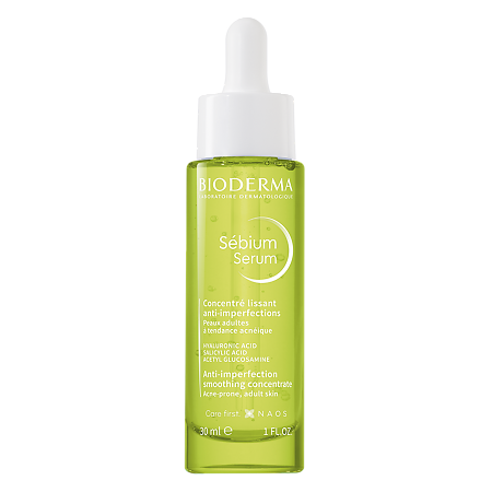 Изображение товара Bioderma Sebium Сыворотка против несовершенств,постакне и морщин 30 мл 1 шт