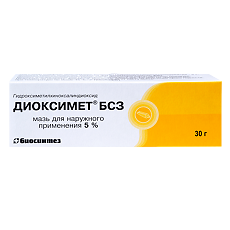 Купить Диоксимед БСЗ мазь для наружного применения 5 % туба 30 г 1 шт цена