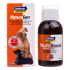 Купить Мульти Буст кормовая добавка фл. 150 мл (вет) цена