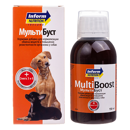 Мульти Буст кормовая добавка фл. 150 мл (вет)