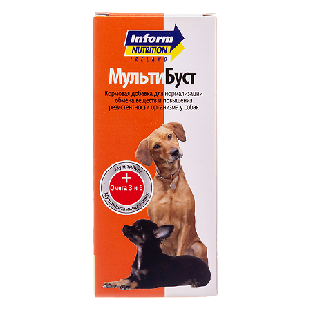 Мульти Буст кормовая добавка фл. 150 мл (вет)