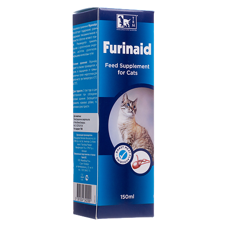 Фуринайд кормовая добавка для кошек флакон 150 мл
