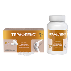 Изображение товара Терафлекс капсулы 500 мг+400 мг 100 шт